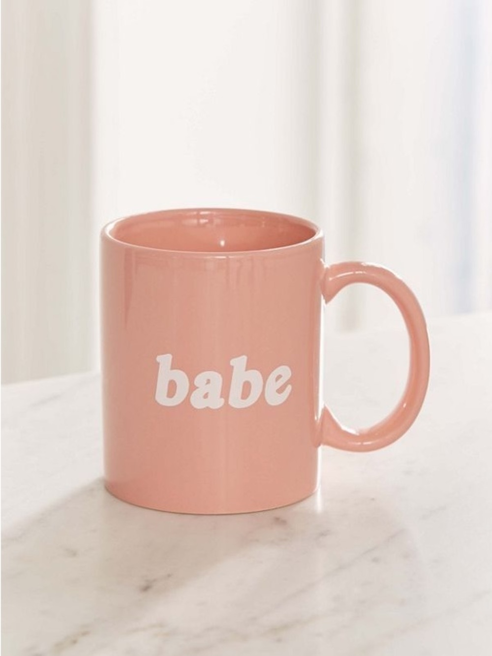 Urban Outfitters Home “Babe” Ceramic Mug